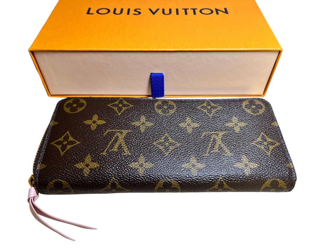 Authentic Louis Vuitton Monogram Zippy Wallet FULL SET