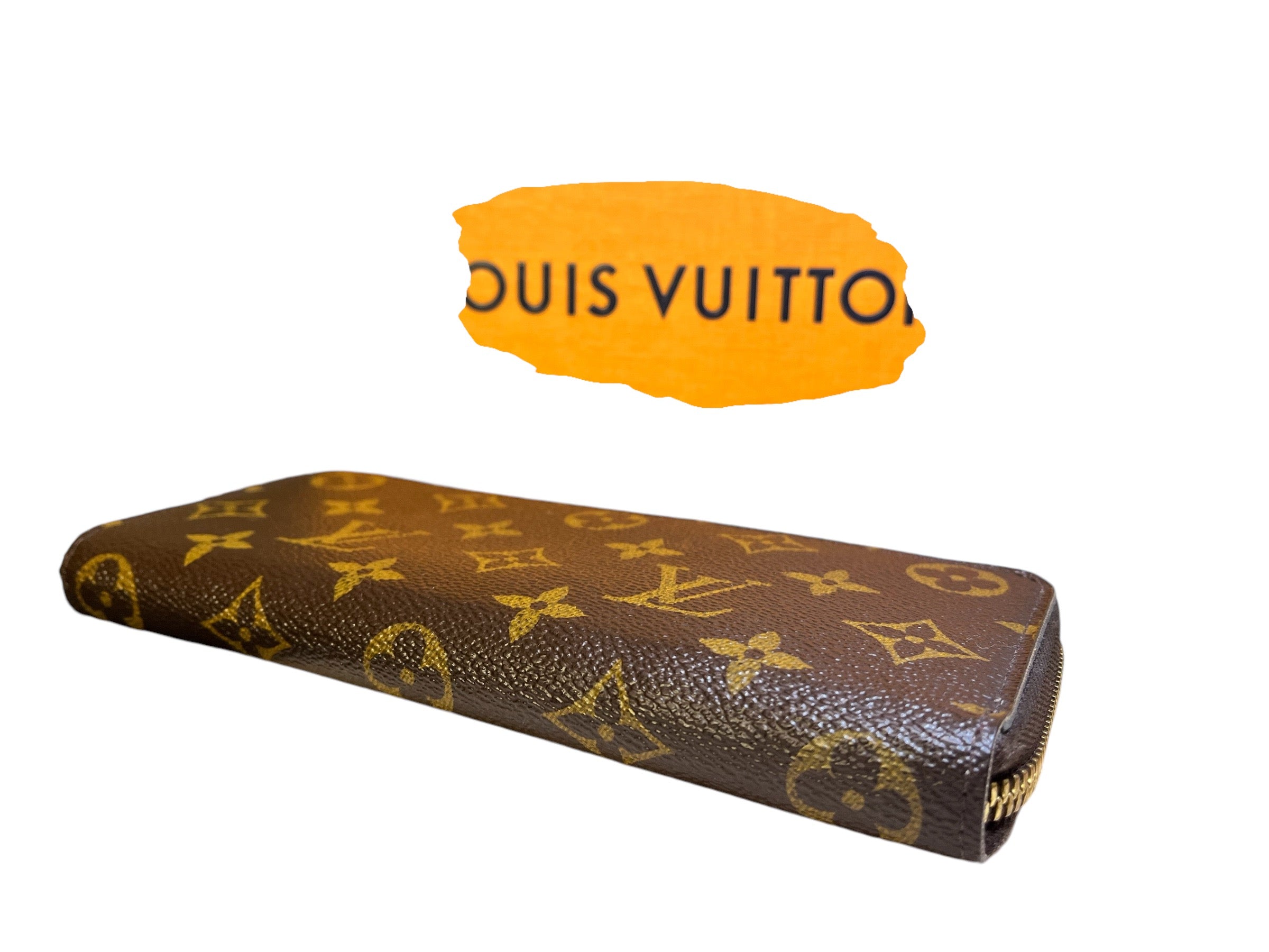 Authentic Louis Vuitton Monogram Zippy Wallet FULL SET